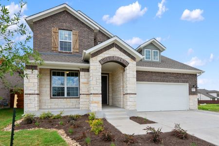 New construction Single-Family house 2104 Little Snake Wy, Georgetown, TX 78633 plan Thornton - image