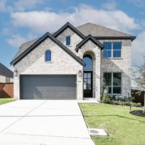 New construction Single-Family house 4739 Sherman Sq, Schertz, TX 78108 plan 2442W - image