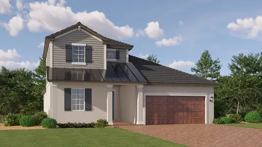 New construction Single-Family house 11597 Violet Jasper Dr, Parrish, FL 34219 plan Meridian - image