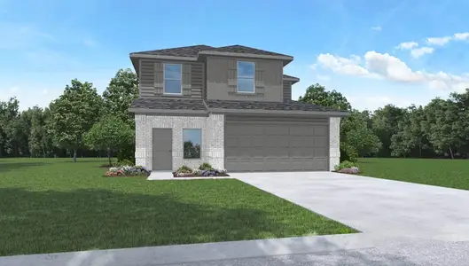 New construction Single-Family house 6010 Canyon Dawn Drive, Spring, TX 77373 Plan X30H (Express)- photo 0