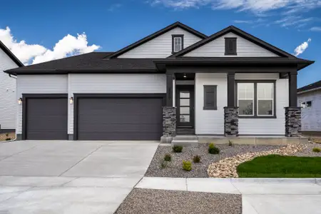New construction Single-Family house 6550 Arabesque Lp, Colorado Springs, CO 80924 plan The Lanewood - image
