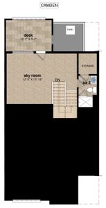 New construction Duplex house 211 Byrum St, Cary, NC 27511 plan Camden - image 4