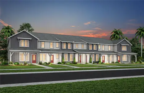 New construction Townhouse house 2312 Southbury Dr, Kissimmee, FL 34744 - image