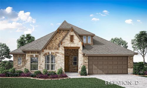 New construction Single-Family house 1053 Hickory Chase Ln, Crowley, TX 76036 plan Carolina - image