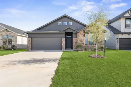 New construction Single-Family house 576 Gus Lp, Georgetown, TX 78626 plan Blanco - image