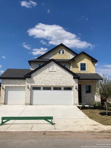 New construction Single-Family house 9323 Pioneer Junction, San Antonio, TX 78254 - photo 0