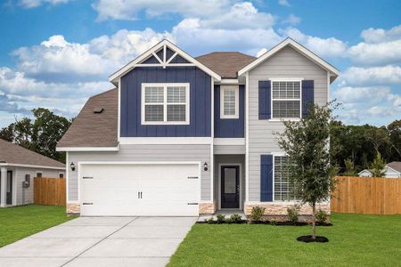 New construction Single-Family house 10398 Red Cardinal Dr, Cleveland, TX 77328 null- photo 0