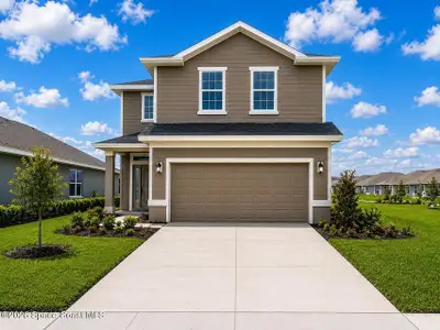 New construction Single-Family house 1268 Soleway Ave Nw, Palm Bay, FL 32907 plan 2405 - image