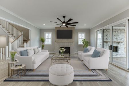 New construction Single-Family house 7625 Breeze Bay Rd, Cumming, GA 30041 - image