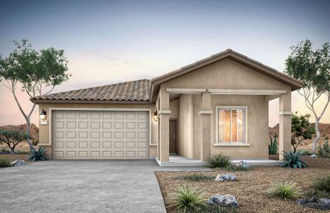 New construction Single-Family house 42870 W Peters Dr, Maricopa, AZ 85138 Lavender- photo 0