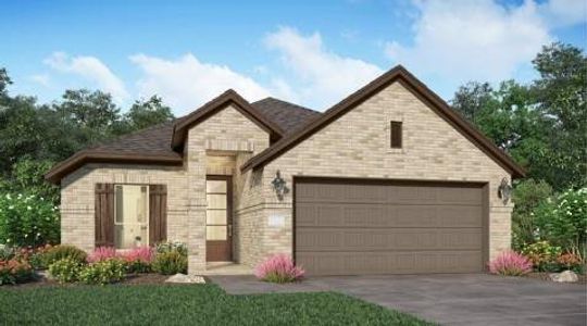 New construction Single-Family house 18756 Ribolla Drive, New Caney, TX 77357 Austen- photo 0