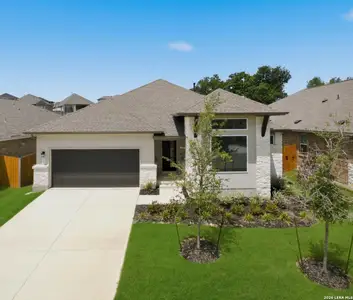New construction Single-Family house 1863 Front Porch, New Braunfels, TX 78132 plan Elgin - image