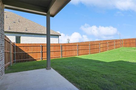 View of yard featuring a patio area