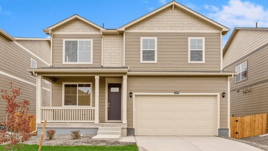 New construction Single-Family house 3474 Belleville Ridge Rd, Elizabeth, CO 80107 plan PENDLETON - image