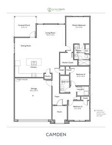 New construction Single-Family house 8149 Ashby Gap Wy, Hixson, TN 37343 plan The Camden - image 3