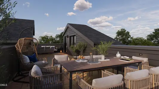 New construction Townhouse house 327 Gray Ave, Durham, NC 27701 - image