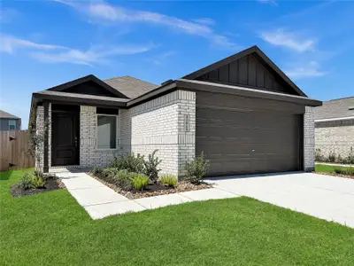 New construction Single-Family house 12915 Shells Ln, Crosby, TX 77532 plan Pinehollow - image