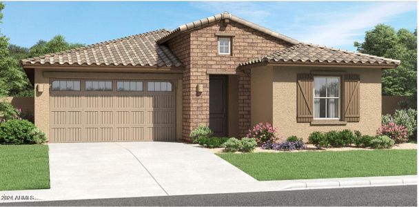 New construction Single-Family house 23137 E Twin Acres Drive, Queen Creek, AZ 85142 Sage Plan 4022- photo 0