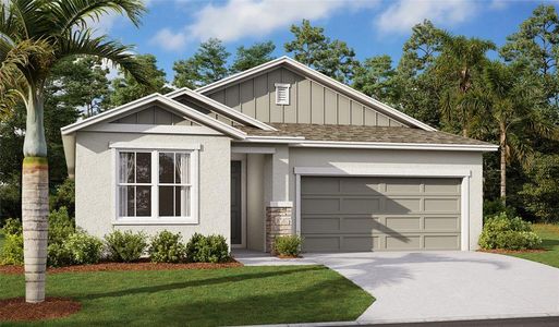 New construction Single-Family house 911 Heirloom Drive, Haines City, FL 33844 Emerald- photo 0