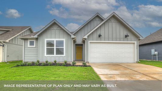 New construction Single-Family house 104 North Richland Drive, Lockhart, TX 78644 - photo 0