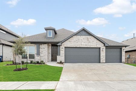 New construction Single-Family house 438 Aspen Way, Lavon, TX 75166 Cypress II- photo 0