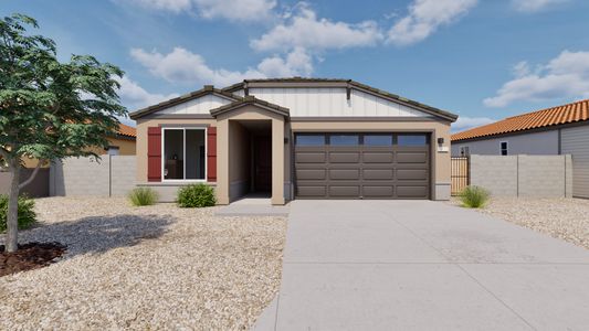 New construction Single-Family house 18101 W Calle Lejos, Surprise, AZ 85387 plan Goldenrod - image