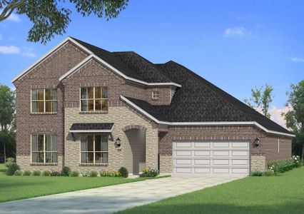New construction Single-Family house 4412 Wordsworth Ave, Celina, TX 75009 plan Polermo - image