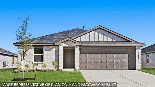 New construction Single-Family house 14706 Clover Summit Ct, Magnolia, TX 77354 plan Baylor - image