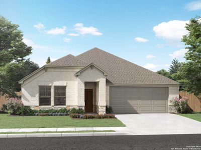 New construction Single-Family house 11343 Acorn Bluff, San Antonio, TX 78254 The Fitzhugh (C402)- photo 0