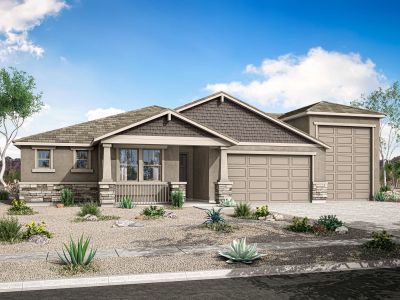 New construction Single-Family house Waddell, AZ 85355 plan Lilac - image