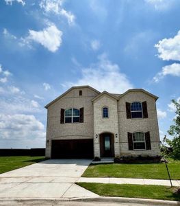 New construction Single-Family house 2204 Greenbelt Rd, Celina, TX 75009 plan Sunstone w/ Media Standard - image