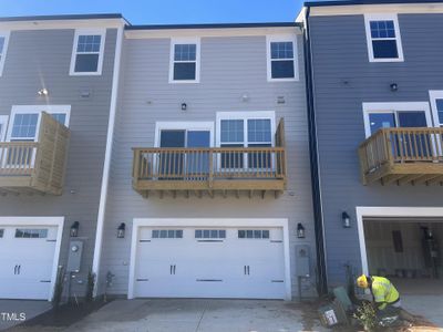 New construction Townhouse house 3010 Freewinds Way, Unit #43, Cary, NC 27519 The Hadleigh- photo 24 24