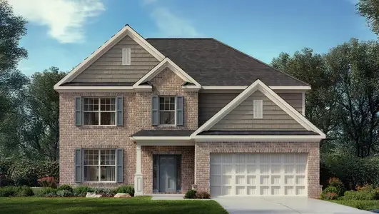 New construction Single-Family house 5110 Thalley Creek Dr, Cumming, GA 30040 plan Lynnbrook - image