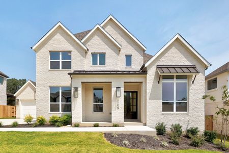 New construction Single-Family house 1109 Twisted Tarpley Ln, Georgetown, TX 78628 plan Livorno - image