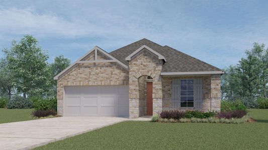 New construction Single-Family house 213 Mystic Canyon Ln, Georgetown, TX 78628 The Reagan II- photo 0