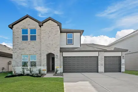 New construction Single-Family house 147 Wildflower, Dayton, TX 77535 - image
