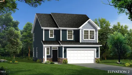 New construction Single-Family house 608 Hipwood Dr, Zebulon, NC 27597 Bordeaux- photo 0