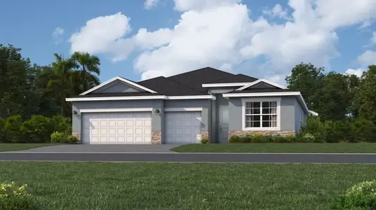 New construction Single-Family house 10895 Rose Quartz Ln, North Fort Myers, FL 33917 plan Tivoli - image
