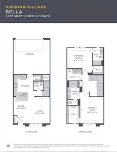 Whether you are just starting out or right sizing, our fabulous Bella floor plan is the home for you!