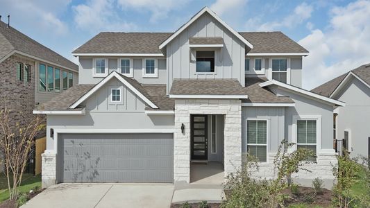 New construction Single-Family house 224 Montecido Dr, Liberty Hill, TX 78642 plan Maddy - image