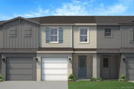 New construction Townhouse house 215 Bittern Lp, Inverness, FL 34453 1515 Townhome- photo 0