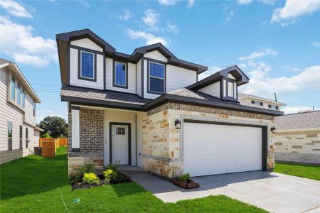 New construction Single-Family house 422 Tejas Village Pkwy, Beasley, TX 77417 plan Rockport - image