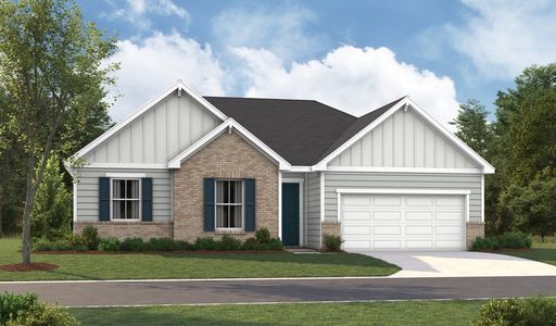 New construction Single-Family house 1555 Oak Springs Dr, Columbia, TN 38401 plan Decker - image