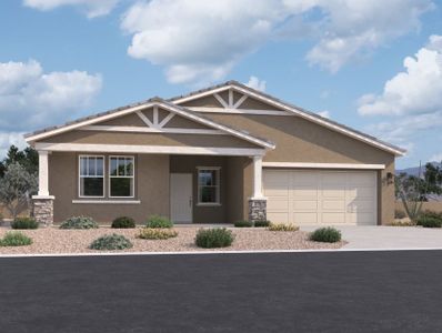 New construction Single-Family house 47267 W Mellen Ln, Maricopa, AZ 85139 Topaz Homeplan- photo 0