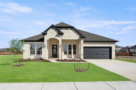 New construction Single-Family house 2344 Rams Horn Drive, Waxahachie, TX 75167 Bellaire- photo 0