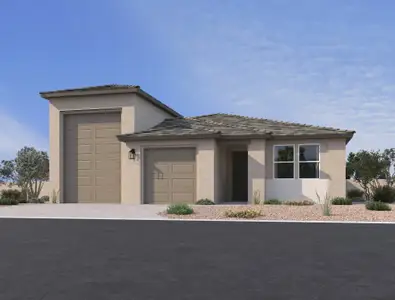 New construction Single-Family house 10073 N 156Th Ave, Waddell, AZ 85355 plan Opal RV Garage - image
