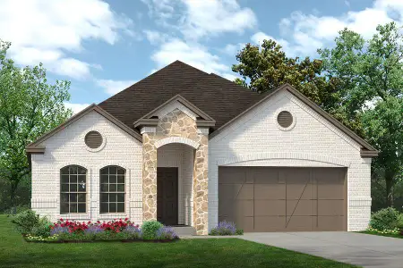 New construction Single-Family house 5401 Bardwell Dr, Denton, TX 76226 Brimstone- photo 0