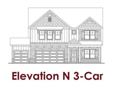 New construction Single-Family house 56 Chickadee Ct, Auburn, GA 30011 plan Cove UHP - image