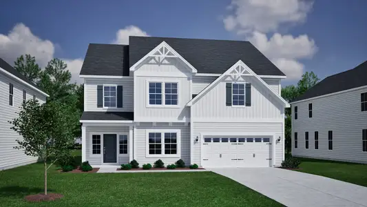 New construction Single-Family house 2057 Emily Margaret Rd, Chesnee, SC 29323 plan Warwick II - image