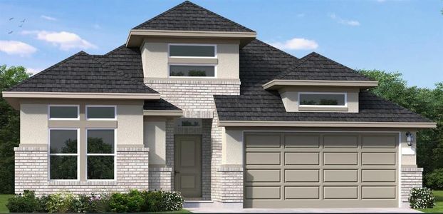 New construction Single-Family house 13810 Anabella Pointe Drive, Cypress, TX 77433 Morgan (2298-HV-40)- photo 0